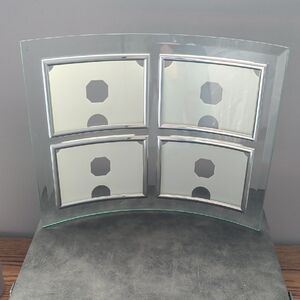 Silver Glass Picture Frame